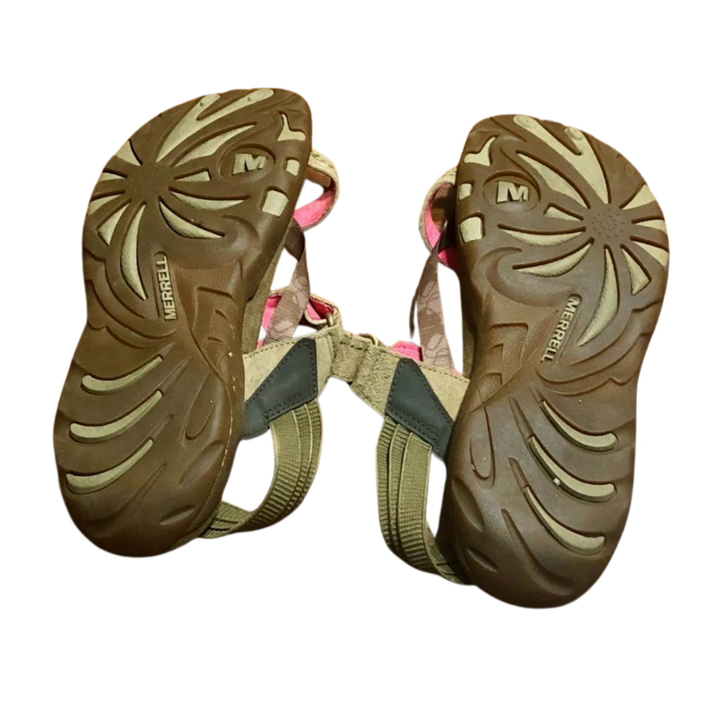 Sandali Merrell Kangaroo donna taglia 9 marroni con cinturino J57512