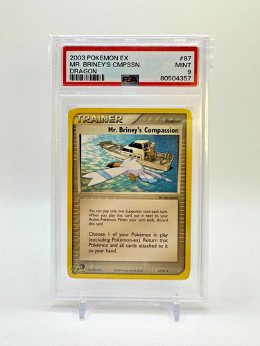 Mr. Briney's Compassion graded PSA 9 for sale on eBay