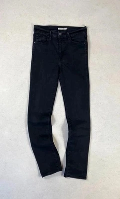 Jean 724 levi’s strauss and co coupe high Rise straight Coton Noir taille FR36 - Photo 1/4