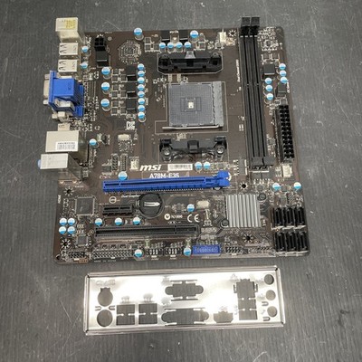 MSI A78M-E35 / MS-7721 AMD Sockel FM2+ Mainboard (G4-2#d)