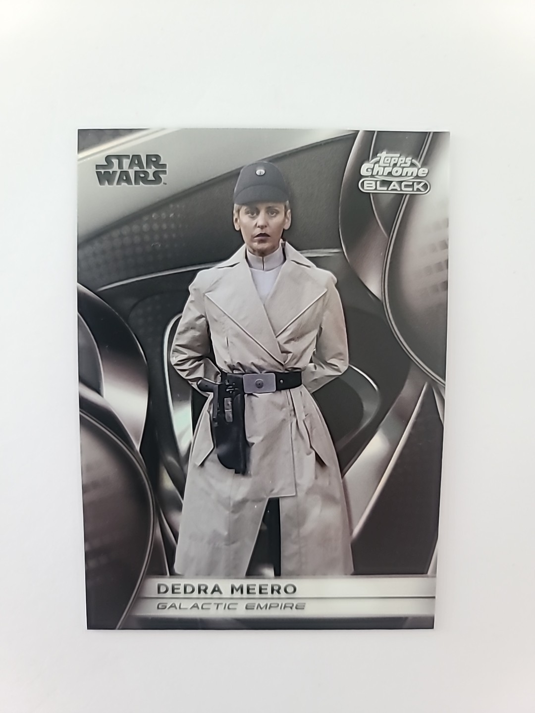 2025 Topps Star Wars Smugglers Outpost Chrome Black Dedra Meero #CB-23