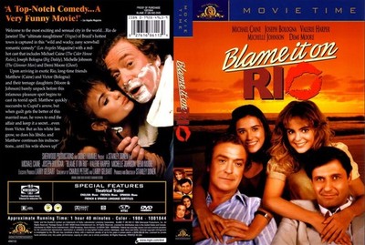 Blame It on Rio: 1984 (1 used DVD Only ) Comedy : Michael Caine & Joe Bologna