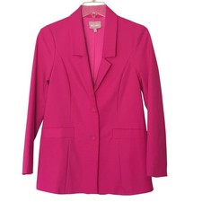 Show Me Your Mumu Major Blazer Hot Pink Suiting Single Breasted Women XS