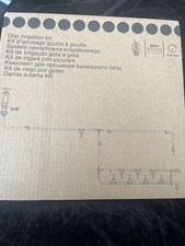 Hanging basket Irrigation Watering Kit. 20m hose, 15 Drip Valves & tap fitting.