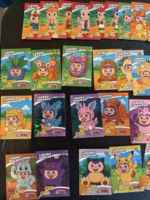 Labubu Cards Trading Game Set Cards 36 | eBay