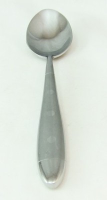 Hampton Silversmiths Edelstahl LACOUPOLE Mattierter Teelöffel