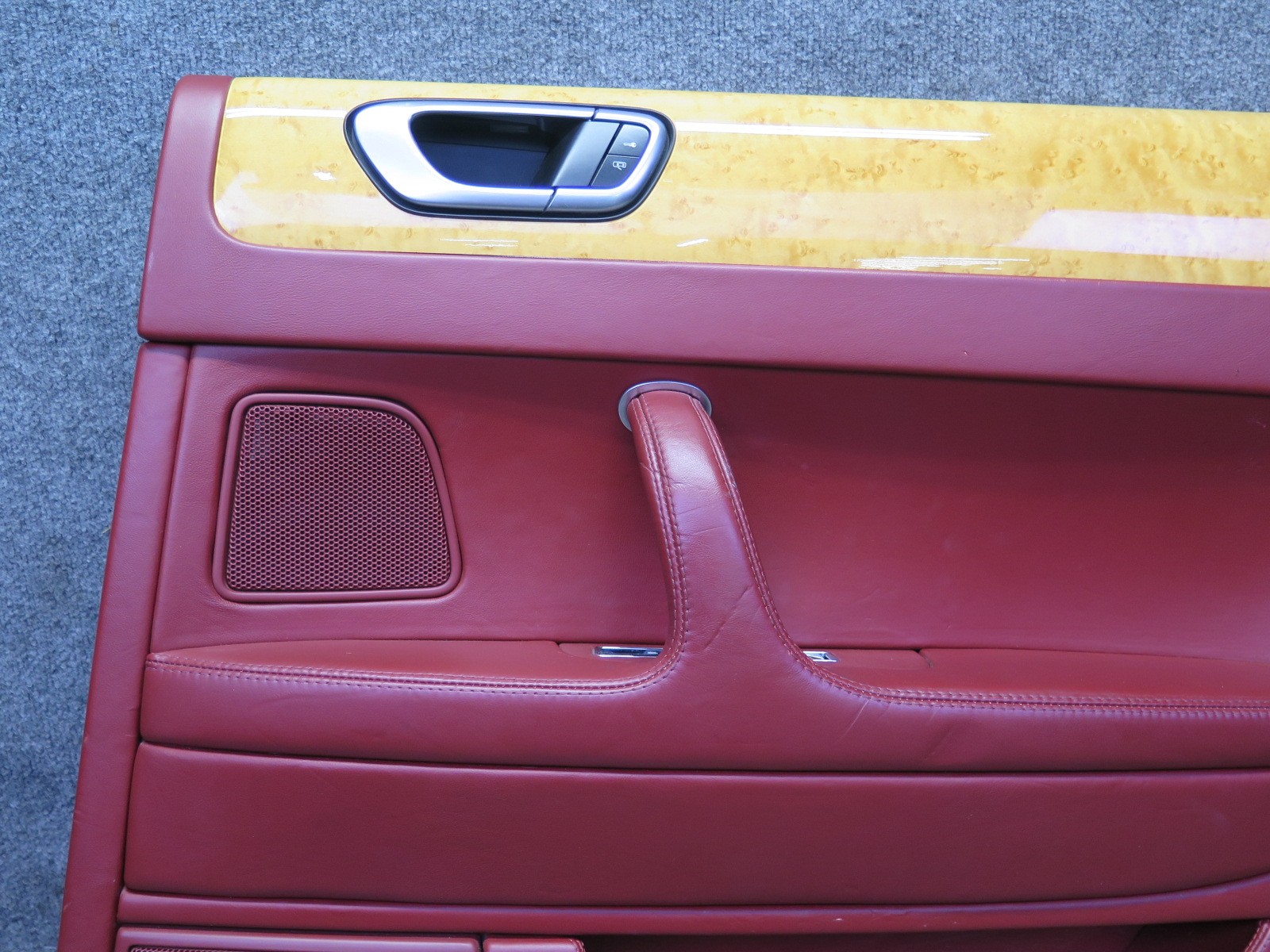 2006-2012 BENTLEY FLYING SPUR REAR LEFT RIGHT SIDE INTERIOR DOOR PANEL TRIM SET