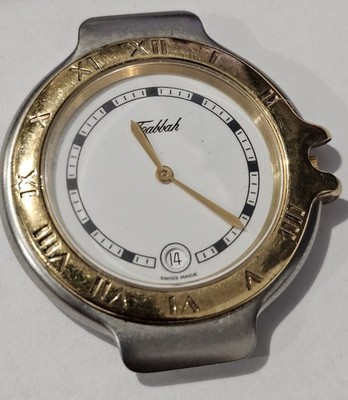 TABBAH PREMIERE MEN'S WATCH, 610-PIECE FREDERIC PIGUET MOVEMENT, GOLD AND STEEL