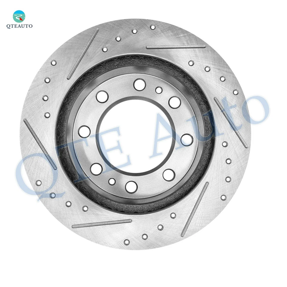 Juego 4 rotores de freno perforados F 325 mm-R 330 mm para Chevrolet Suburban 2500 2003-2007 Foto 2 de 4