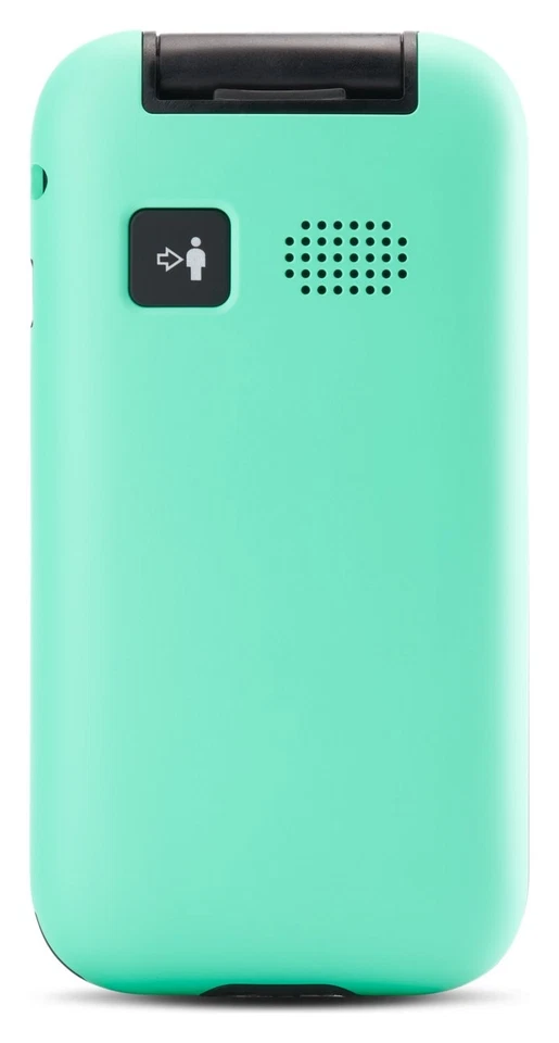 Panasonic Cellulare 2G Gprs SENIOR Tiffany green KX TU400EXC - Immagine 2 di 4