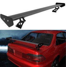 Areyourshop Universal 53" Aluminum Adjustable Trunk GT Rear Racing Spoiler Wi...