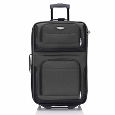 Amsterdam 25-Inch Softside Expandable Rolling Upright Luggage, Lightweight 2-...