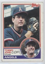 1983 Topps Tommy John #735 06p8