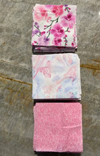 5" Inch Quilt Squares Blocks 270 Count Cotton Pink