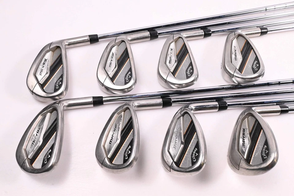 Callaway Mavrik Irons / 5-PW+GW+SW / Regular Flex XP 95 R300 Shafts - Image 2 of 4