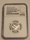2022 Cook Is. S$2 American Double Eagle .25 oz .999 Fine Silver NGC PF70 UCAM