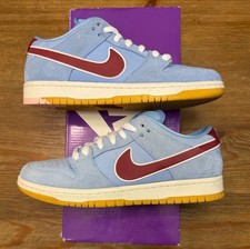 Nike SB Dunk Low Philadelphia Phillies DQ4040-400 Sz 7 EUC With Box
