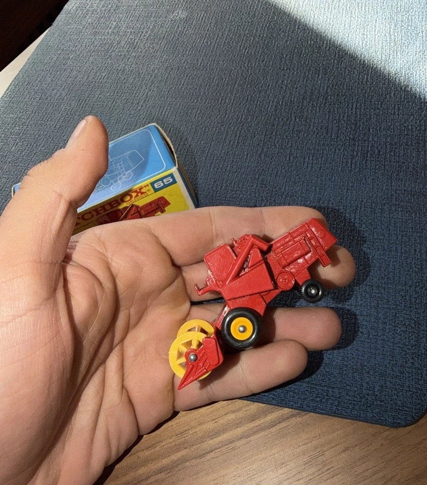 Vintage Lesney Matchbox Claas Combine Harvester #65 MINT IN BOX/NOS - Image 2 of 4