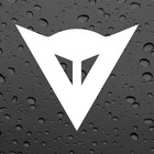 DAINESE X2 WHITE LOGO GRAPHICS SUPERMOTO MOTOCROSS ENDURO BIKE SUPER SPORT