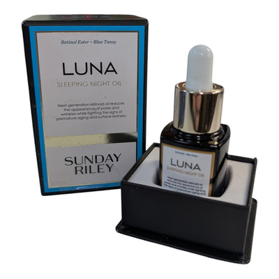 Sunday Riley Luna Sleeping Night Oil - 0.5 fl oz NIB, Free Shipping