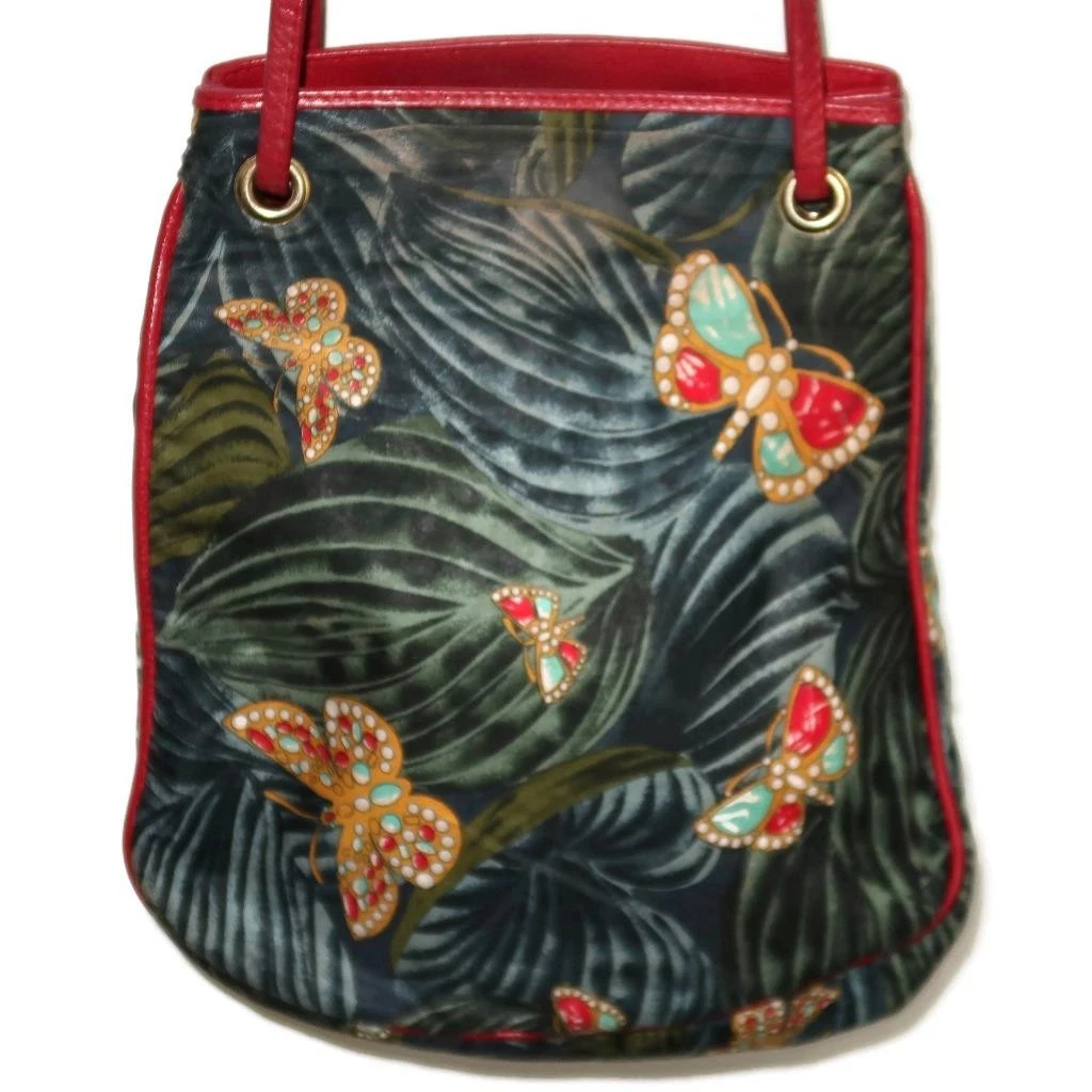 Bottega Veneta — Bottega Veneta Butterfly Hobo Drawstring Purse with Matching Make-Up Bag