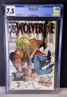 Wolverine #10 (Marvel Comics August 1989) CGC Graded 7.5 / 1st App Silver Fox