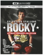 Rocky 6-Film Collection 4K UHD Blu-ray  NEW