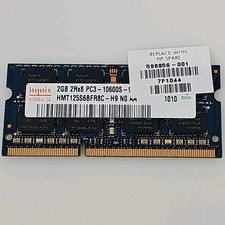 HYNIX 2GB Laptop RAM PC3 10600S DDR3 1333MHz SO DIMM HMT125S6BFR8C