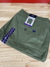GAP Men's Drawstring Pull-On Shorts Olive Size XXL Brand New
