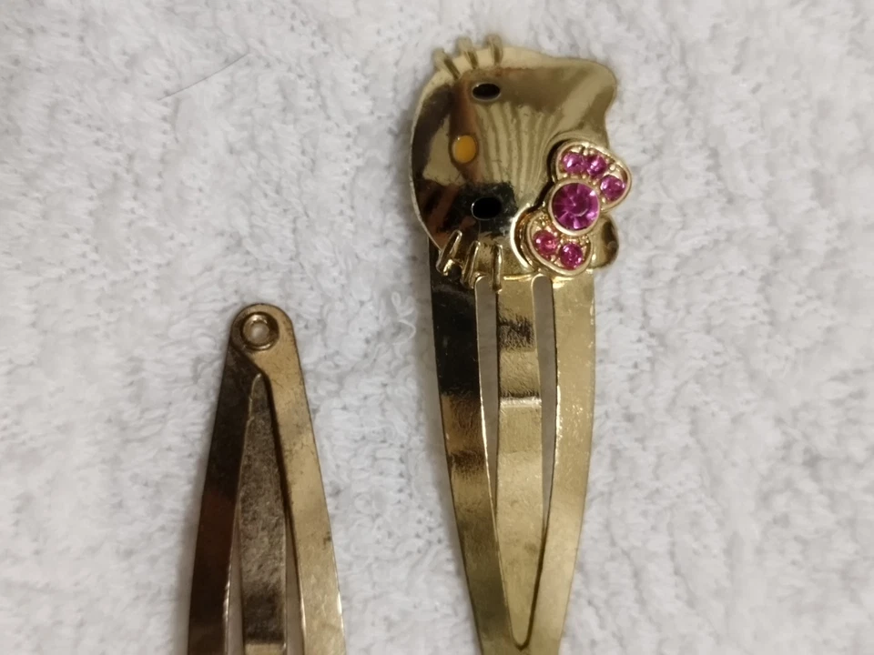 Lote de accesorios para el cabello Hello Kitty pinzas para el cabello Heiseiretro Sanrio Kawaii Japón Foto 4 de 4