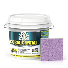 Epoxy Colored Sand Floor Paint Self Leveling Purple Non-Slip High Gloss Concrete