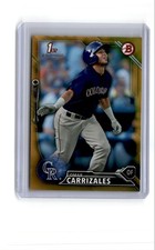 2016 Bowman Prospects Gold 1st Omar Carrizales 49/50 Rockies #BP58