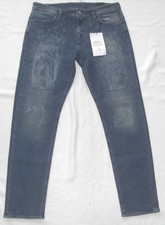 Jeans uomo Jeckerson Skulljan W35 (L32) UPA014 Tapered Fit nuovo + mai indossato 