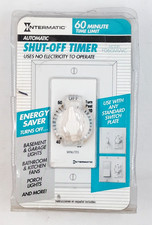 Intermatic FD60MWC Automatic Shut-off 60 Minute Timer White - New and Sealed 