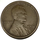 1921-S Lincoln Wheat Cent Penny VG Very Good | Better Date | Actual Coin - 2391