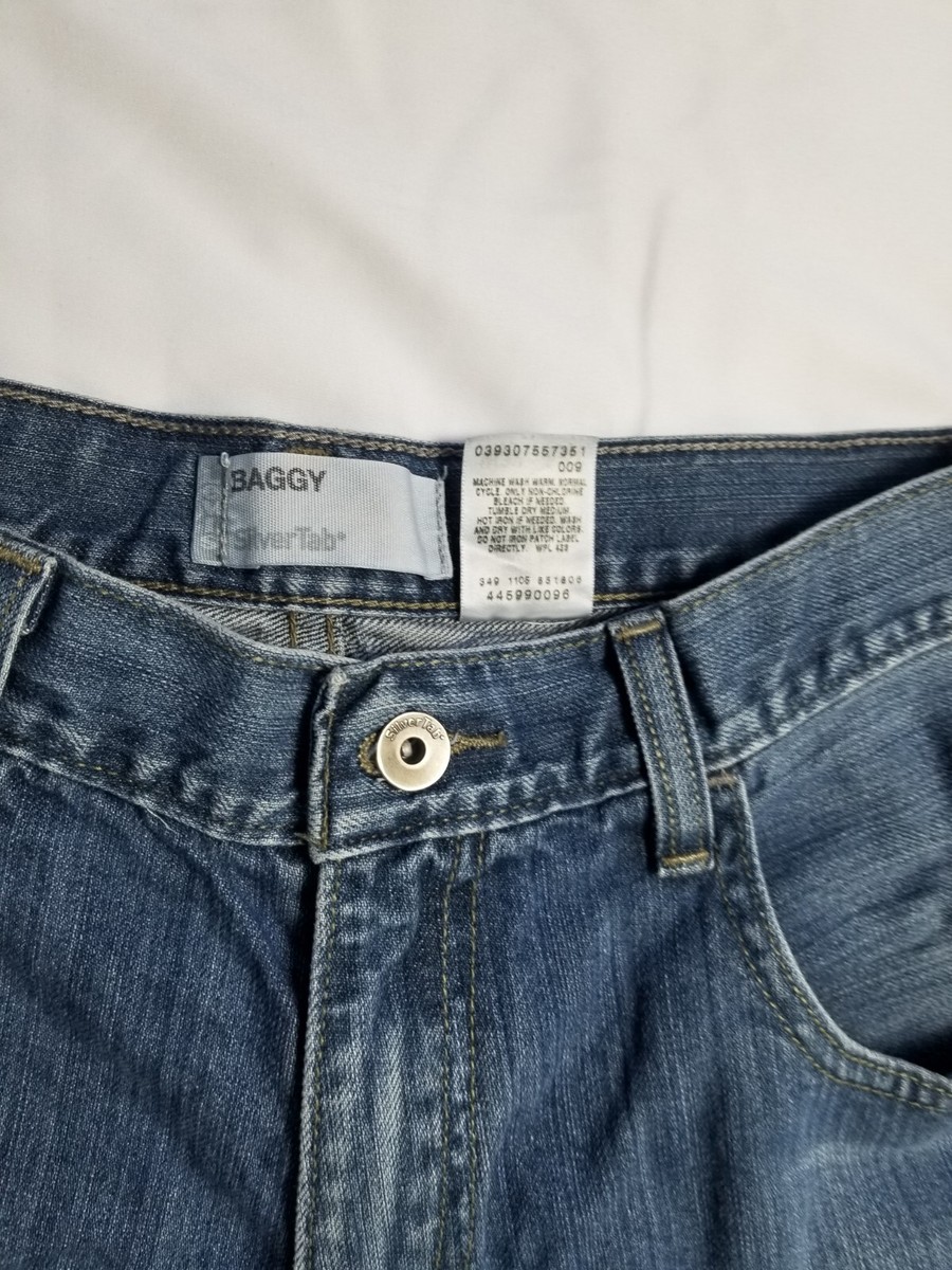 Vtg Levis Silvertab Baggy Jeans Mens Actual 32x30 Blue Light Vtg Levis Silvertab Baggy Jeans Mens Actual 32x30 Blue Light
