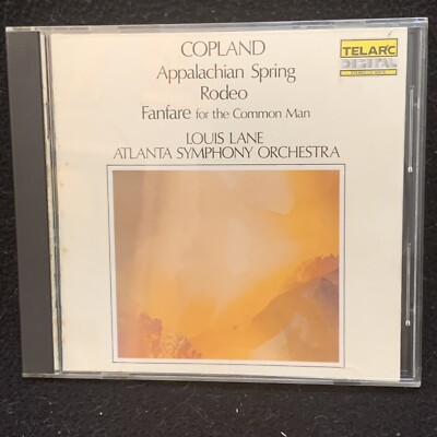 COPLAND Appalachian Spring, Rodeo, Fanfare - LANE, Atlanta - TELARC CD ...