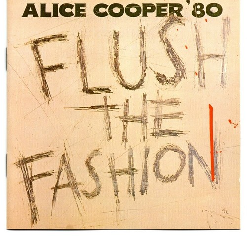 ALICE COOPER: FLUSH THE FASHION CD GERMAN PRESS CLASSIC HARD ROCK OUT OF PRINT - Picture 3 of 4