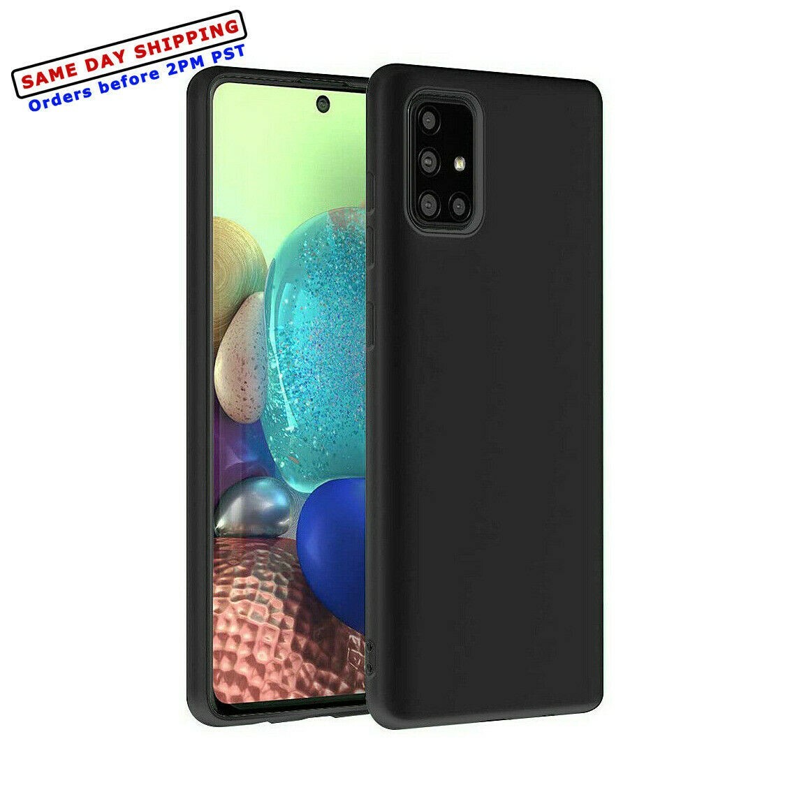 For Samsung Galaxy A71 5G UW SM-A716V Phone Case Clear Shockproof - Main Image