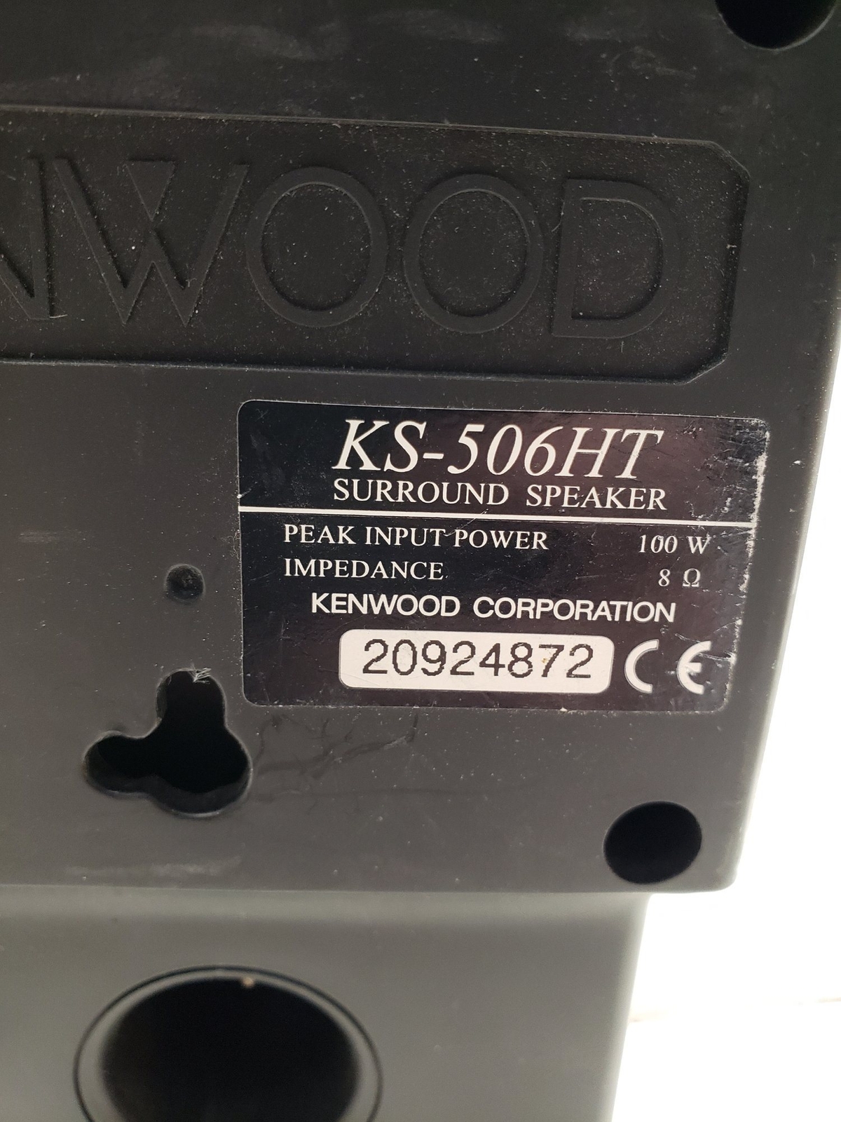 Lot of 3 Kenwood Speakers Model KS506HT Tested eBay