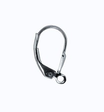 Leverback Earring Findings. Solid Pure .925 Sterling Silver. Wholesale Deal. NEW