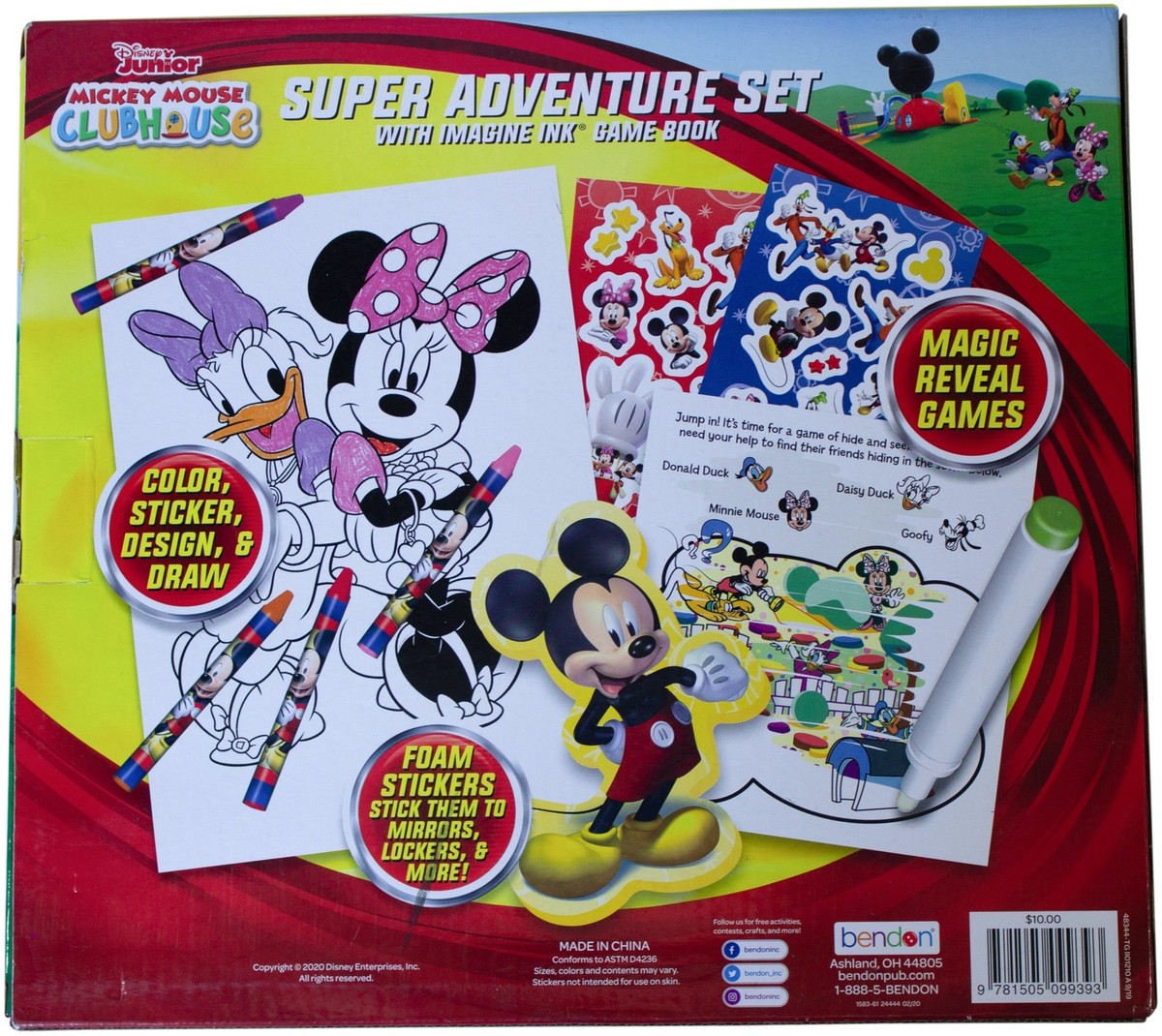 Mickey Mouse Clubhouse Super Adventure Set With Imagine Ink