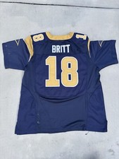 Nike Rams Jersey #18 Kenny Britt Size 52/XXXL