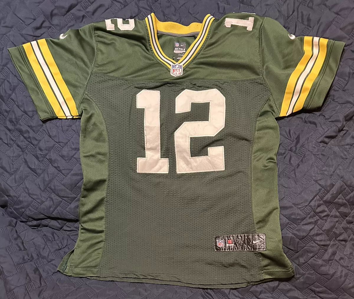 Youth Green Bay Packers Aaron Rodgers Nike Green Game