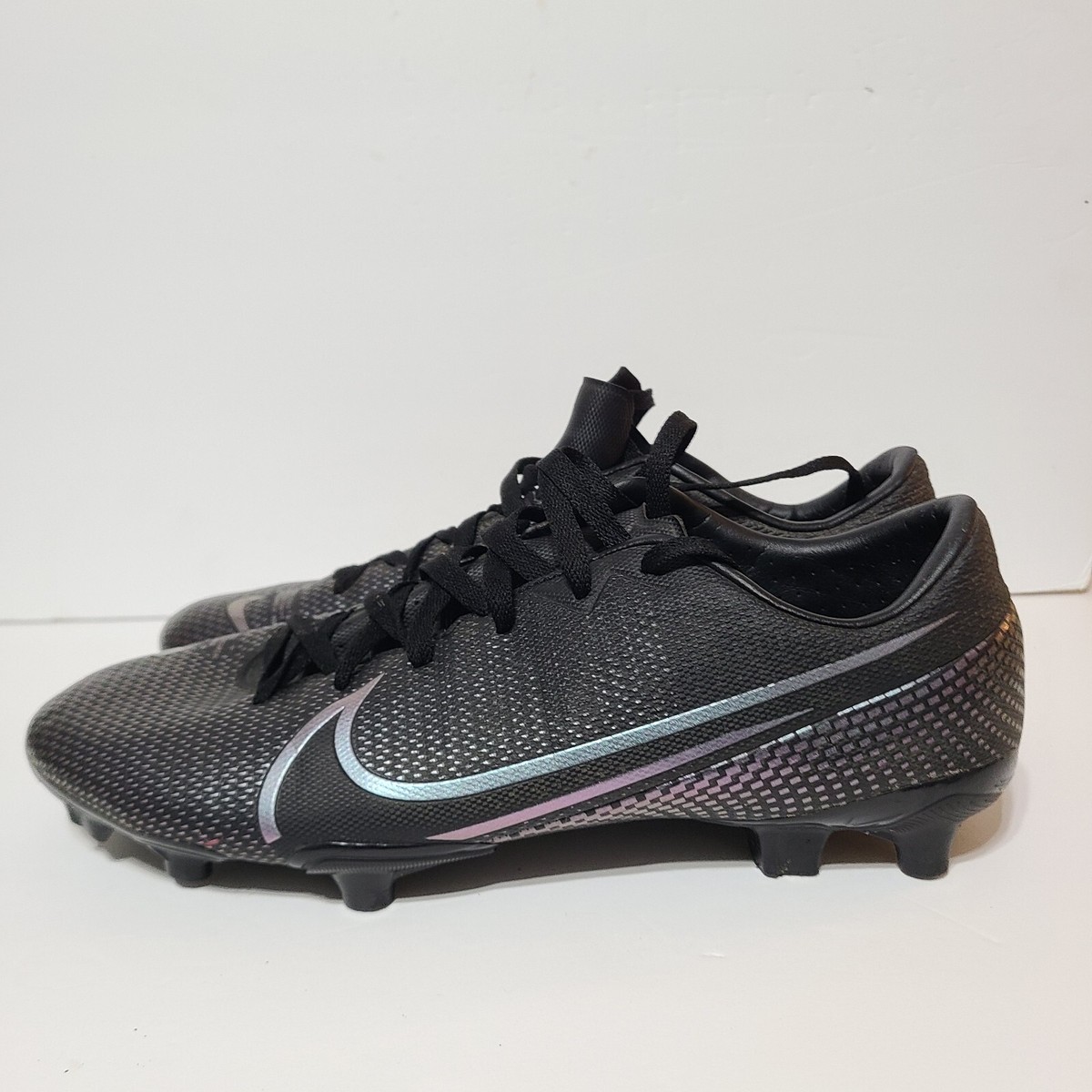 Nike Mercurial Vapor 13 Academy MG (Black) Nike Kids Mercurial Vapor 13 Academy Indoor Soccer Shoes  main image 4