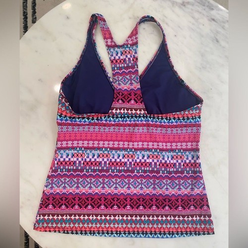 Next by Athena 3 Piece Pink Aztec Swimwear sz L Shirt & Bottoms 36 B/C for Top - Picture 7 of 10
