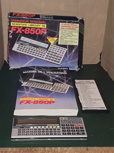 Ordinateur Personnel  Casio FX-850P Calculatrice Scientifique