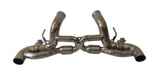 Fits McLaren GT 4.0L 19-23 Top Speed Pro-1 Titanium X-Pipe Exhaust with Valves