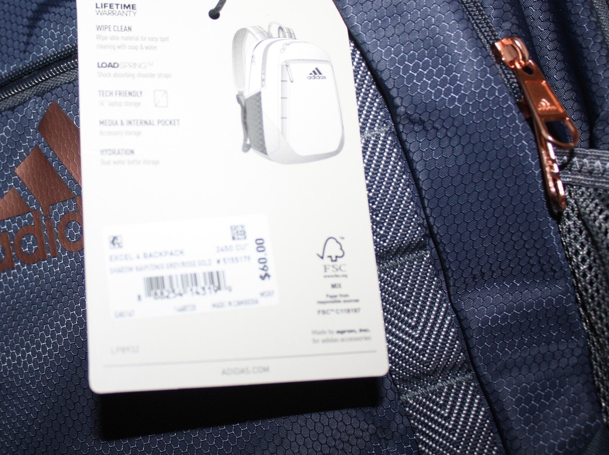 Adidas Excel VI Backpack One Size Blue