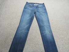 WOMENS SKINNY 7FAM STRETCH JEANS 24"W 29"L / REF (A36240